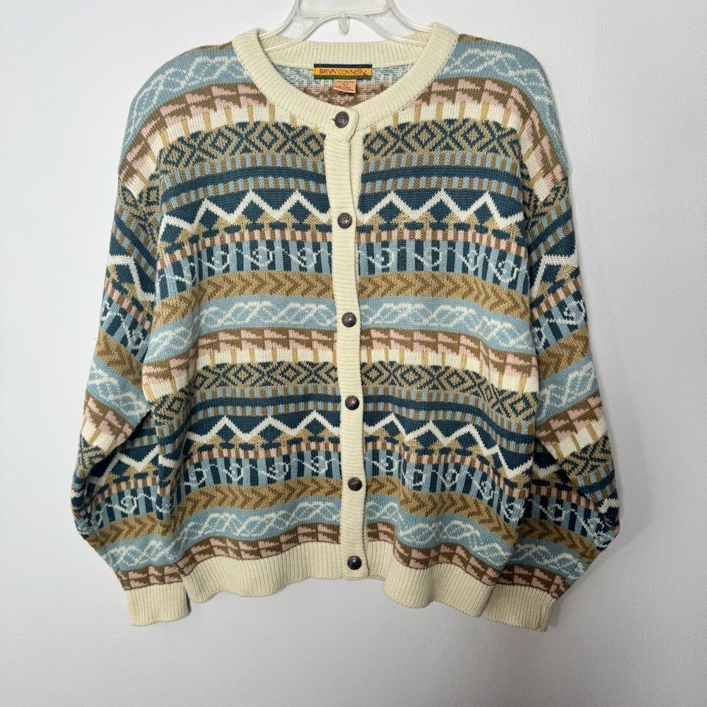 Bryn Connelly button down cardigan size large